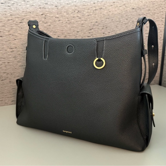 Songmont Medium Yore Hobo in Pebbled Onyx 🖤 Offers Encouraged 🤓 - Picture 6 of 15